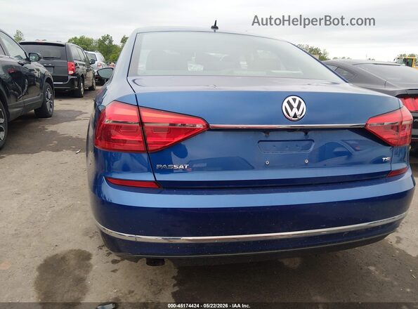 1VWAT7A34GC015152 2016 VOLKSWAGEN PASSAT Синий 