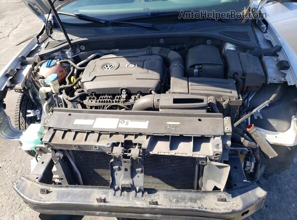 1VWAT7A37GC049487 2016 VOLKSWAGEN PASSAT Silver Vista interior trasera