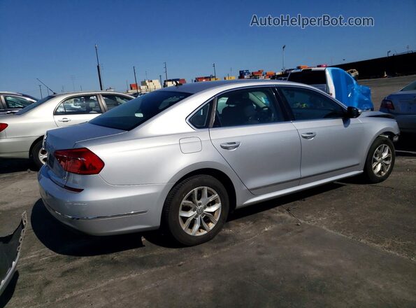 1VWAT7A37GC049487 2016 VOLKSWAGEN PASSAT Silver Trasero derecho