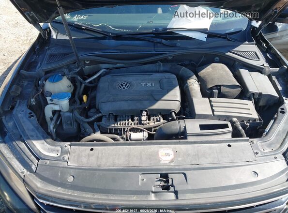 1VWAT7A38GC050471 2016 VOLKSWAGEN PASSAT Black Հետևի տեսք