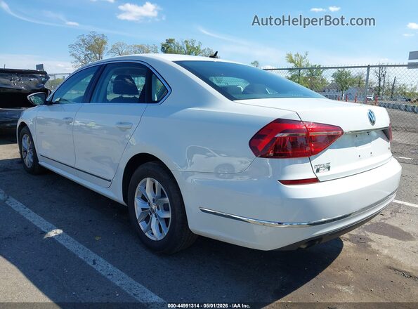 1VWAT7A39HC024916 2017 VOLKSWAGEN PASSAT Белый Задняя левая четверть