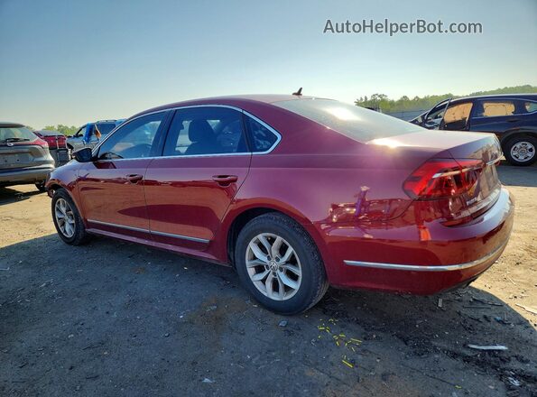1VWAT7A39HC025337 2017 VOLKSWAGEN PASSAT Red Tył lewy