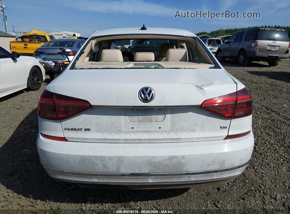 1VWBA7A30JC026439 2018 VOLKSWAGEN PASSAT White 