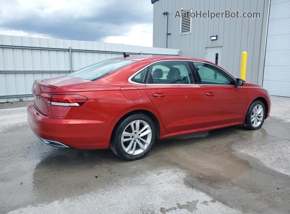 1VWBA7A31MC010965 2021 VOLKSWAGEN PASSAT Красный 