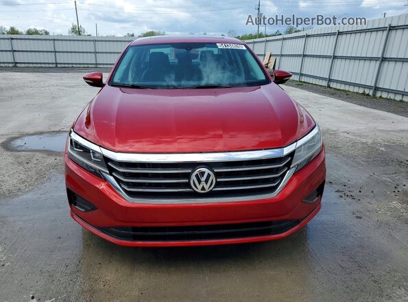 1VWBA7A31MC010965 2021 VOLKSWAGEN PASSAT Красный 