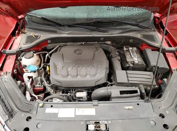 1VWBA7A31MC010965 2021 VOLKSWAGEN PASSAT Красный 