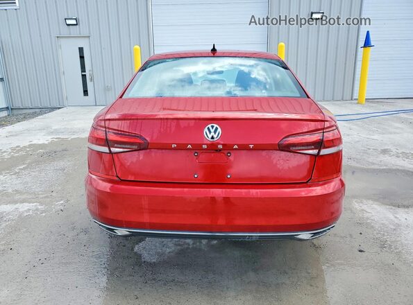 1VWBA7A31MC010965 2021 VOLKSWAGEN PASSAT Красный 