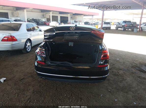 1VWBA7A32JC044165 2018 VOLKSWAGEN PASSAT Black წინა ხედი
