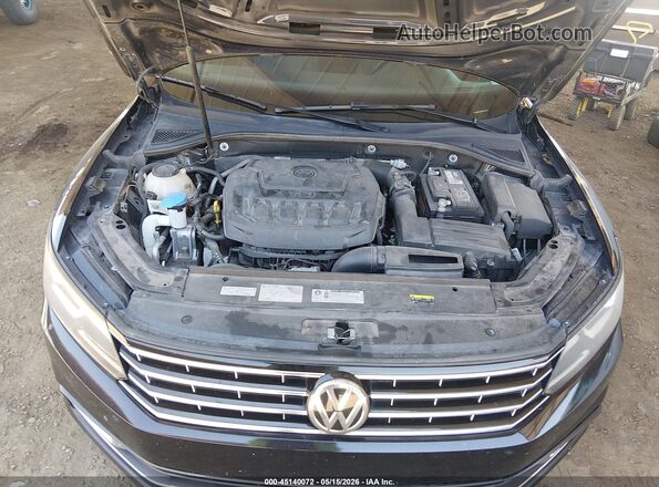 1VWBA7A32JC044165 2018 VOLKSWAGEN PASSAT Black უკანა ხედი