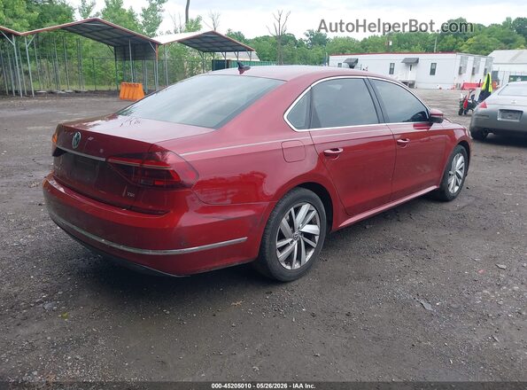 1VWBA7A34JC012012 2018 VOLKSWAGEN PASSAT Red Rear right