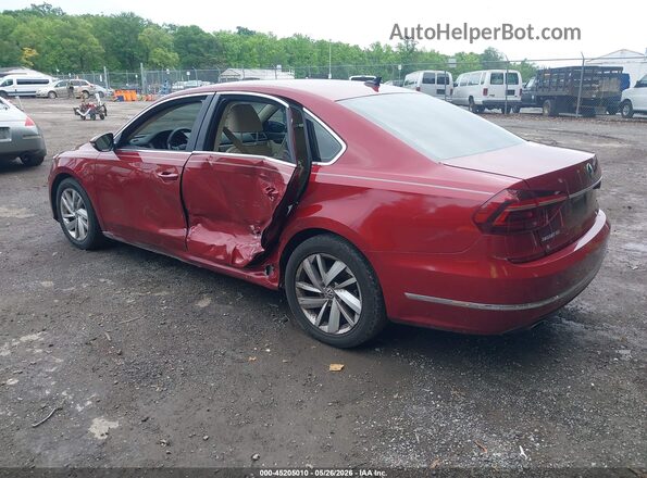 1VWBA7A34JC012012 2018 VOLKSWAGEN PASSAT Red Rear left