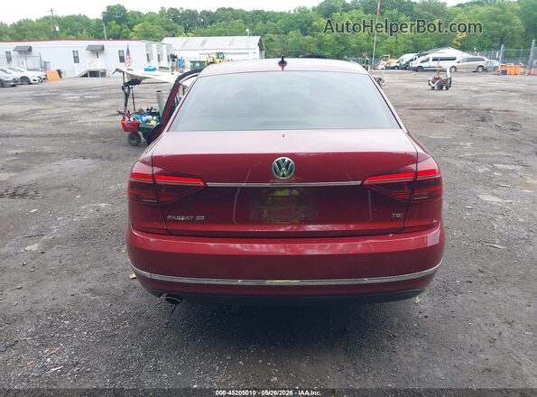 1VWBA7A34JC012012 2018 VOLKSWAGEN PASSAT Red 