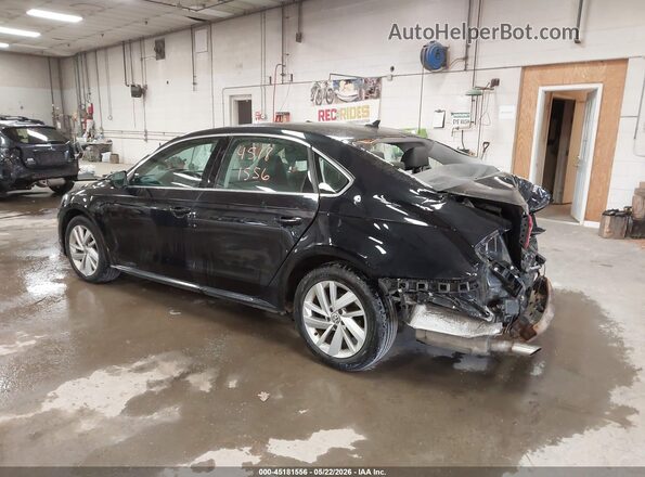 1VWBA7A36JC019172 2018 VOLKSWAGEN PASSAT Черный Задняя левая четверть