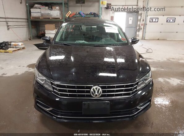1VWBA7A36JC019172 2018 VOLKSWAGEN PASSAT Черный Вид спереди