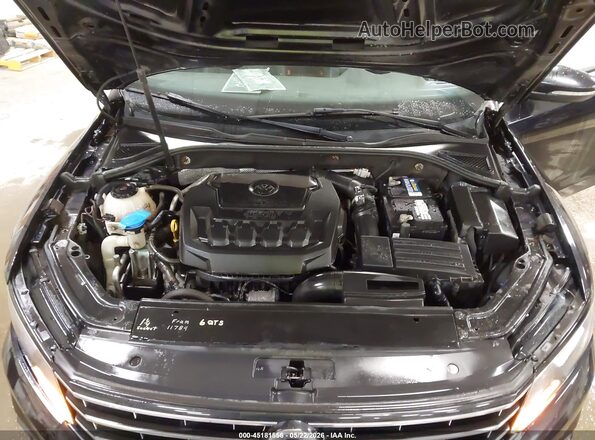 1VWBA7A36JC019172 2018 VOLKSWAGEN PASSAT Черный Вид сзади