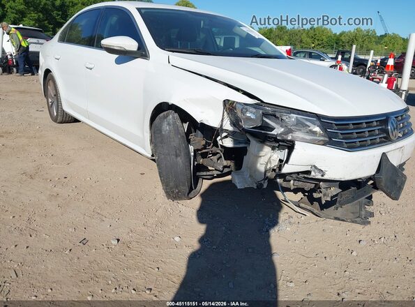1VWBA7A38JC003569 2018 VOLKSWAGEN PASSAT White Դիմացի տեսք