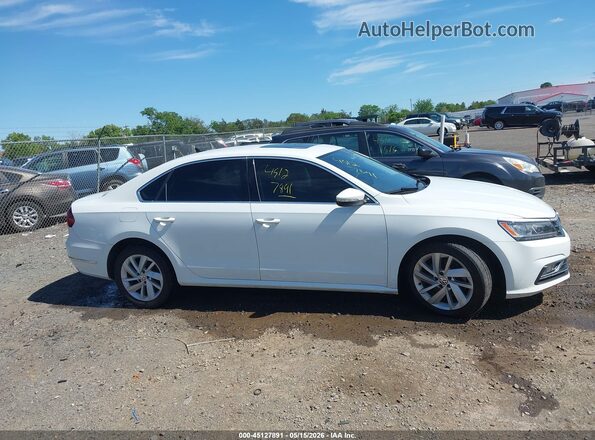 1VWBA7A38JC041514 2018 VOLKSWAGEN PASSAT White 