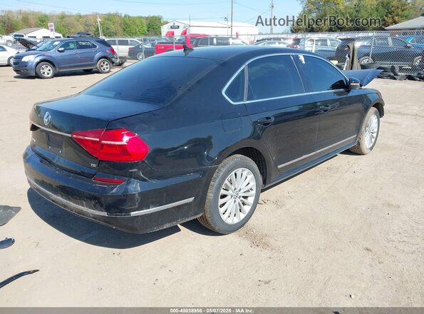 1VWBS7A35GC019296 2016 VOLKSWAGEN PASSAT Black უკანა მარჯვენა