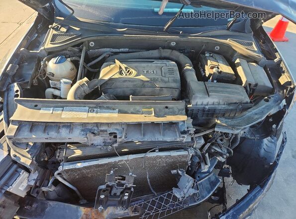 1VWBS7A35GC066344 2016 VOLKSWAGEN PASSAT Black Widok wnętrza z tyłu