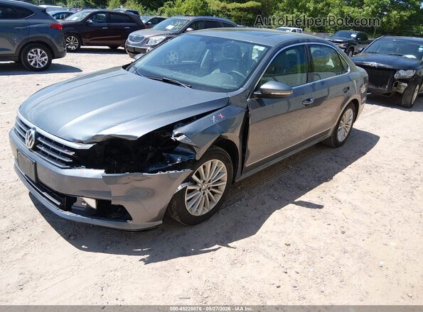 1VWBS7A39GC051815 2016 VOLKSWAGEN PASSAT Gray წინა მარცხენა ხედი სამი მეოთხედიდან