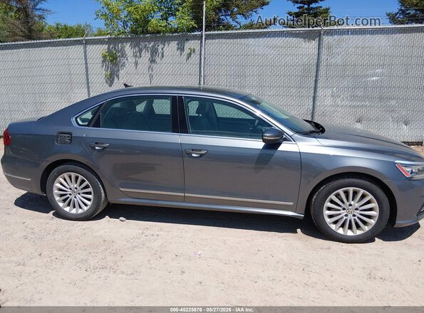 1VWBS7A39GC051815 2016 VOLKSWAGEN PASSAT Gray უკანა სალონის ხედი