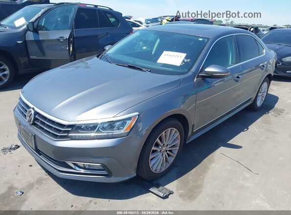 1VWBT7A30GC045799 2016 VOLKSWAGEN PASSAT Gray Առջևի ձախ երեք քառորդ տեսարան