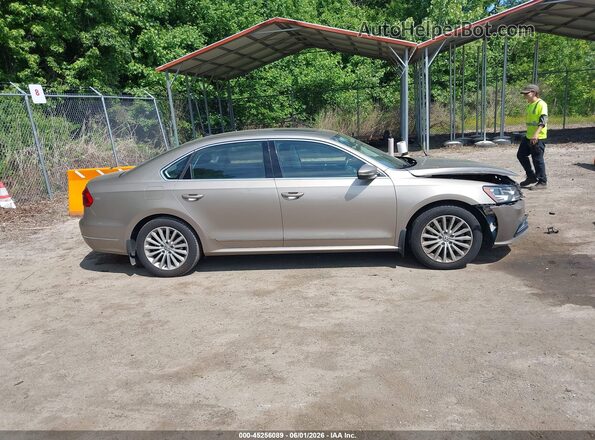 1VWBT7A31GC012018 2016 VOLKSWAGEN PASSAT Gold Rear interior view