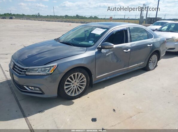 1VWBT7A39HC062599 2017 VOLKSWAGEN PASSAT Серый Передняя левая четверть
