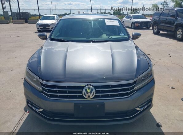 1VWBT7A39HC062599 2017 VOLKSWAGEN PASSAT Серый Вид щитка приборов