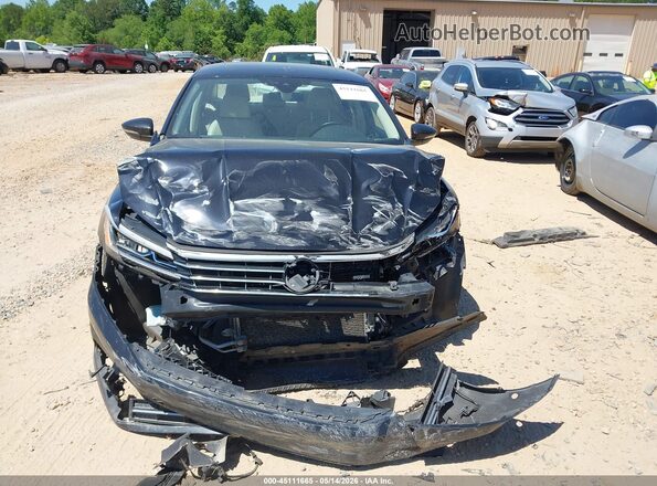 1VWCT7A39HC029624 2017 VOLKSWAGEN PASSAT Black Առջևի վահանակի տեսք