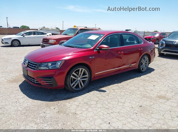 1VWDT7A32HC006416 2017 VOLKSWAGEN PASSAT Red 