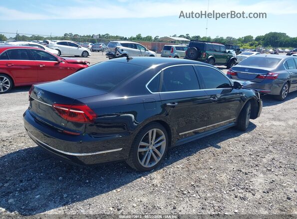 1VWDT7A35HC015532 2017 VOLKSWAGEN PASSAT Черный Задняя правая четверть