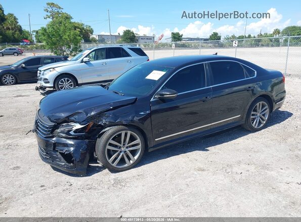1VWDT7A35HC015532 2017 VOLKSWAGEN PASSAT Черный Передняя левая четверть