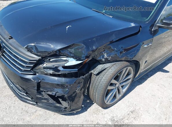 1VWDT7A35HC015532 2017 VOLKSWAGEN PASSAT Черный Вид спереди