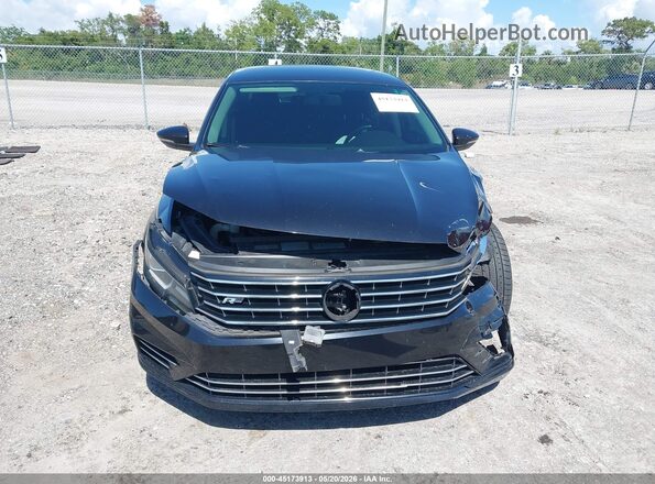 1VWDT7A35HC015532 2017 VOLKSWAGEN PASSAT Черный Вид щитка приборов