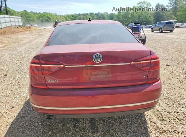 1VWDT7A37HC060312 2017 VOLKSWAGEN PASSAT Red 