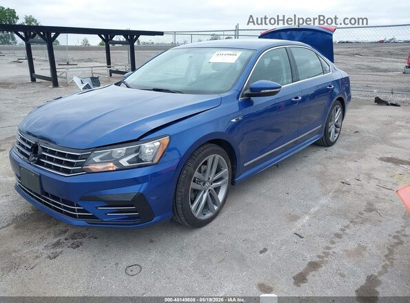 1VWDT7A37HC079152 2017 VOLKSWAGEN PASSAT Blue Front left