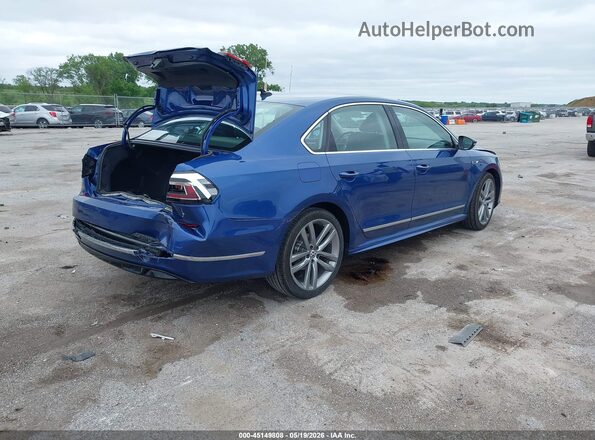 1VWDT7A37HC079152 2017 VOLKSWAGEN PASSAT Blue Rear right