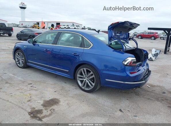 1VWDT7A37HC079152 2017 VOLKSWAGEN PASSAT Blue Rear left