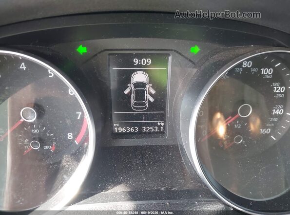 1VWDT7A38HC005853 2017 VOLKSWAGEN PASSAT Gray Вид задніх сидінь