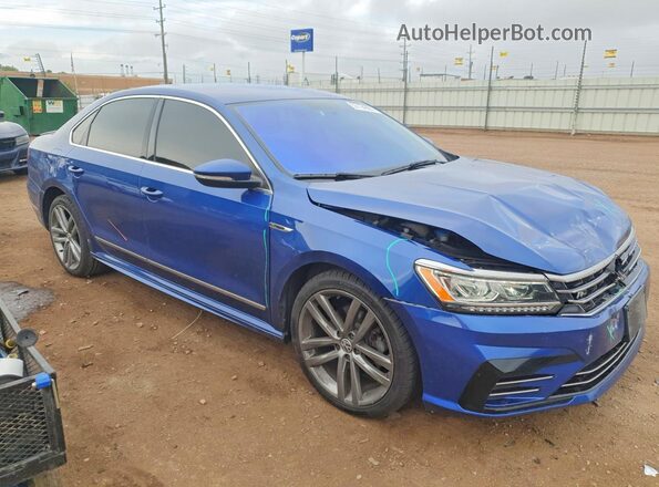 1VWDT7A38HC073022 2017 VOLKSWAGEN PASSAT Blue 