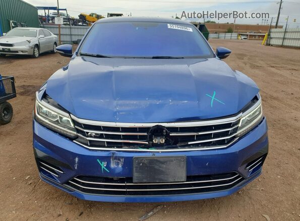 1VWDT7A38HC073022 2017 VOLKSWAGEN PASSAT Blue 