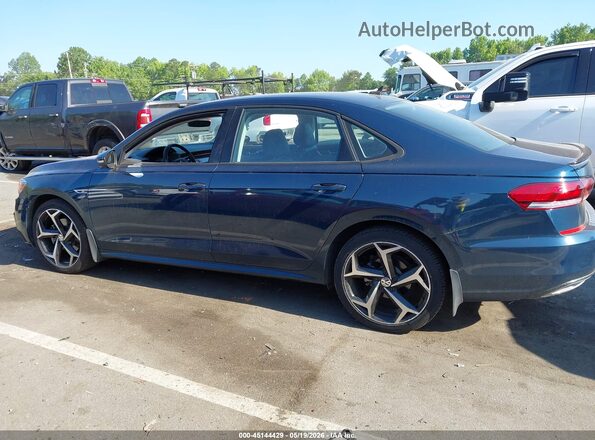 1VWMA7A34LC013804 2020 VOLKSWAGEN PASSAT Blue სალონის 360-გრადუსიანი ხედი