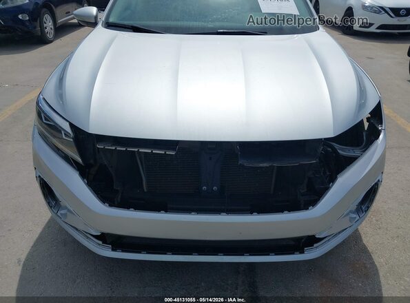 1VWMA7A37LC016874 2020 VOLKSWAGEN PASSAT Silver Front view