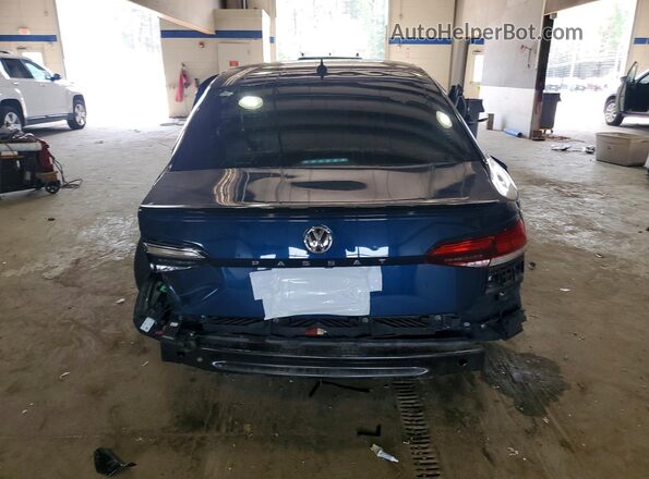 1VWMA7A39LC018917 2020 VOLKSWAGEN PASSAT Blue უკანა ხედი