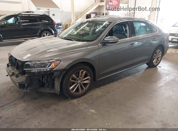 1VWSA7A30LC009286 2020 VOLKSWAGEN PASSAT Gray წინა მარცხენა ხედი სამი მეოთხედიდან