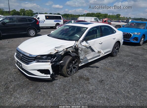 1VWSA7A34MC014654 2021 VOLKSWAGEN PASSAT White Front left