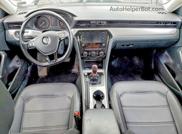 1VWSA7A35LC009042 2020 VOLKSWAGEN PASSAT Gray Առջևի վահանակի տեսք