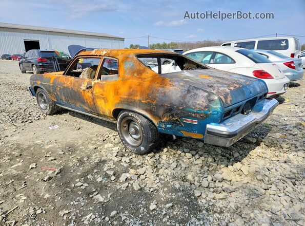 1Y27H4K176941 1974 CHEVROLET NOVA Пожар Задняя левая четверть