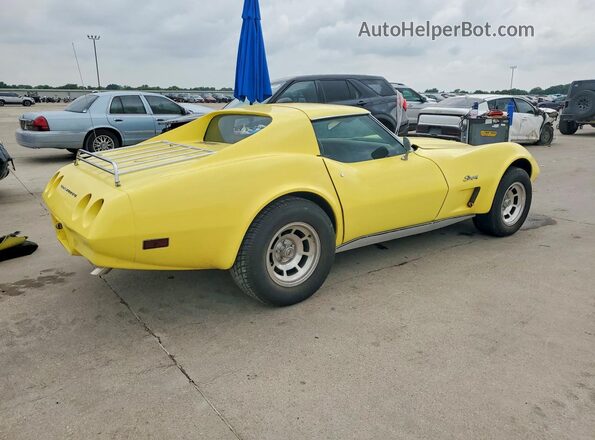 1Z37J4S424130 1974 CHEVROLET CORVETTE Yellow 